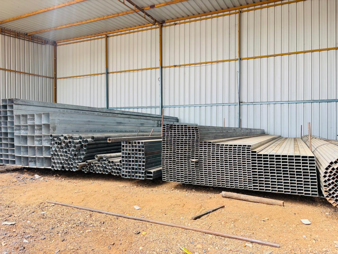 Sri Balaji Steels yard, Eachanari